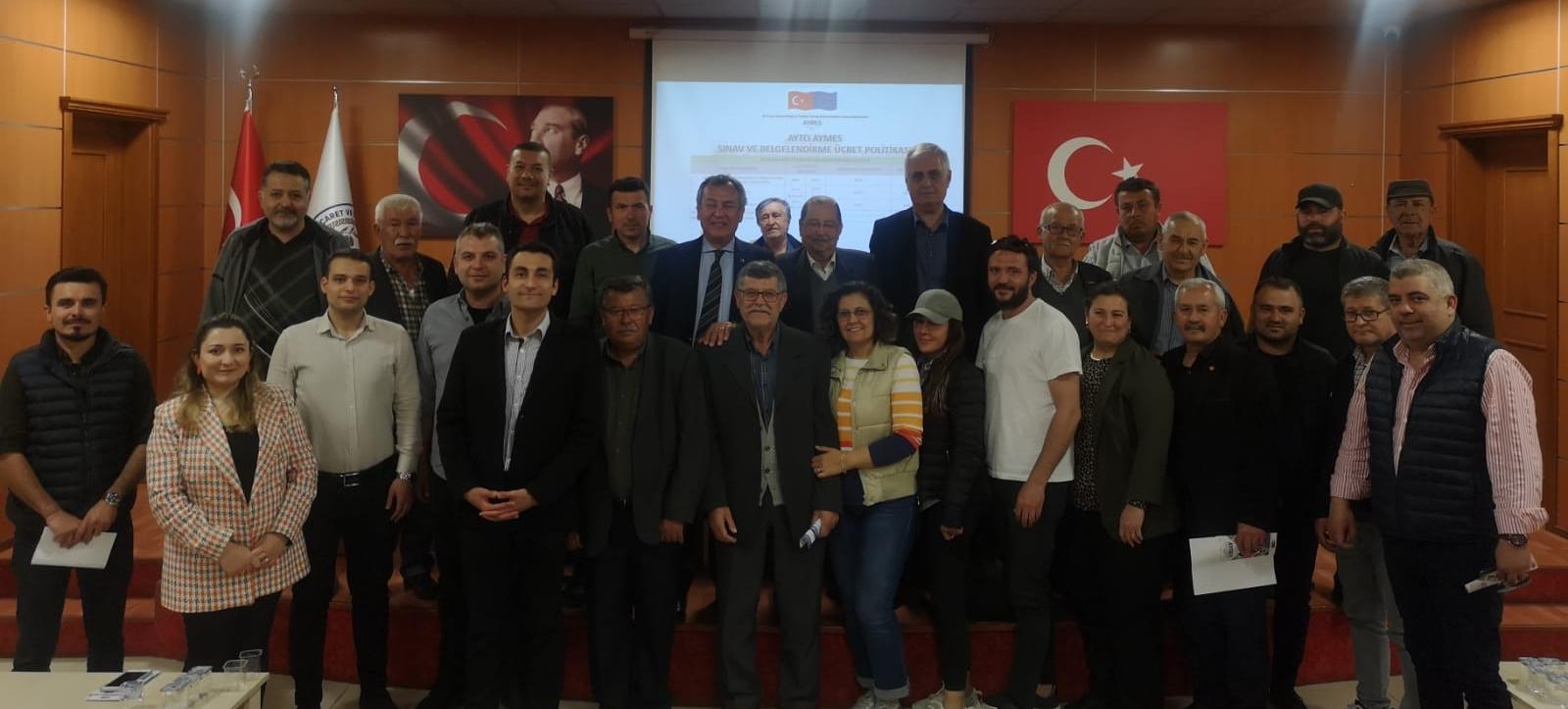 AYMES’TEN MİLAS TİCARET VE SANAYİ ODASI ÜYELERİNE BİLGİLENDİRME ZİYARETİ